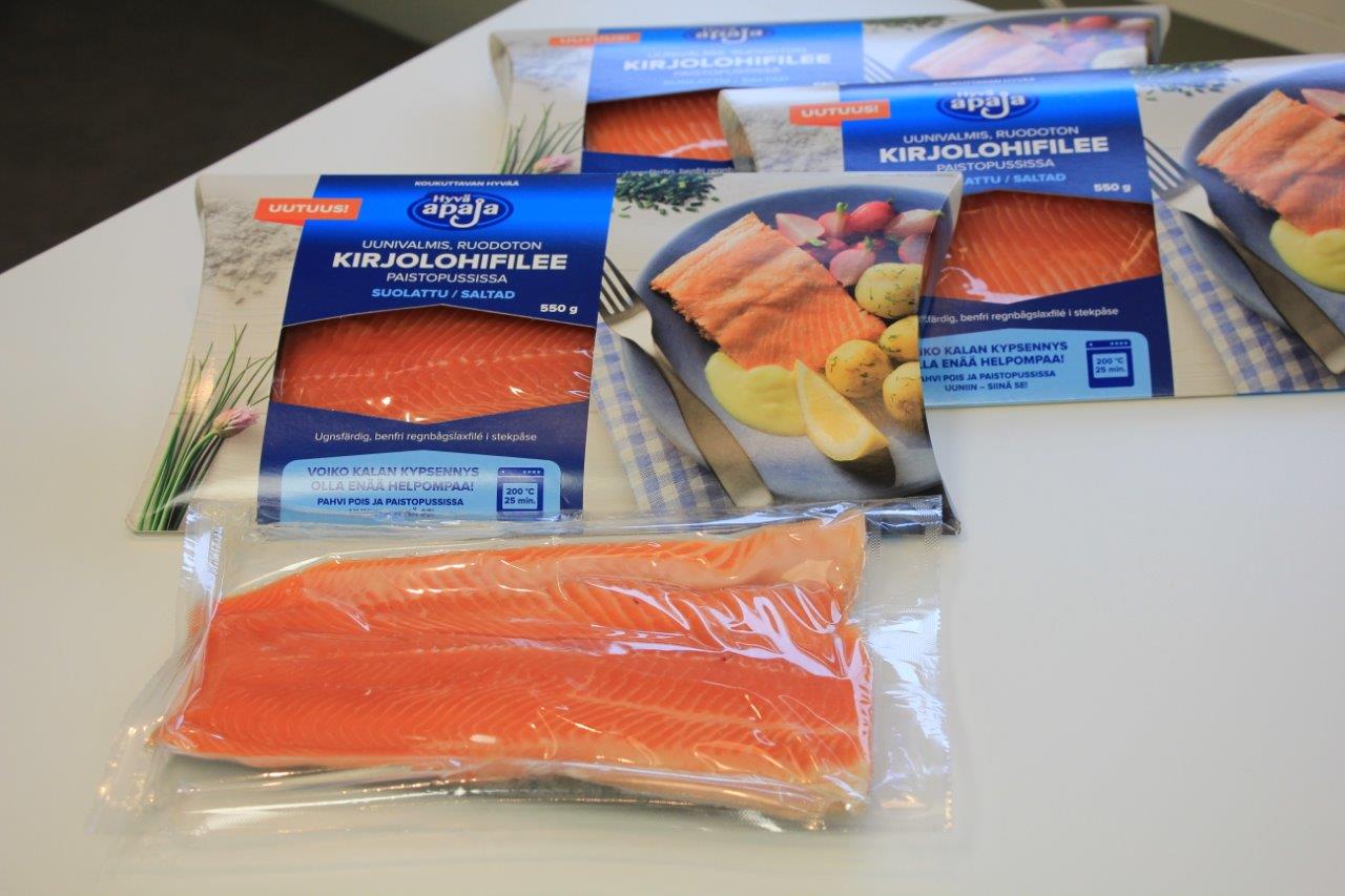 OvenRite® – prepared and packaged fish straight from shelf to oven