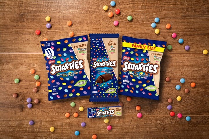 Smarties AU packaging