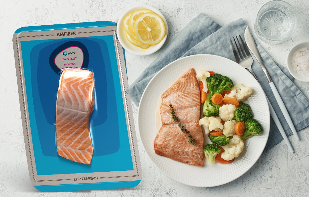 Flat cardboard skin fish