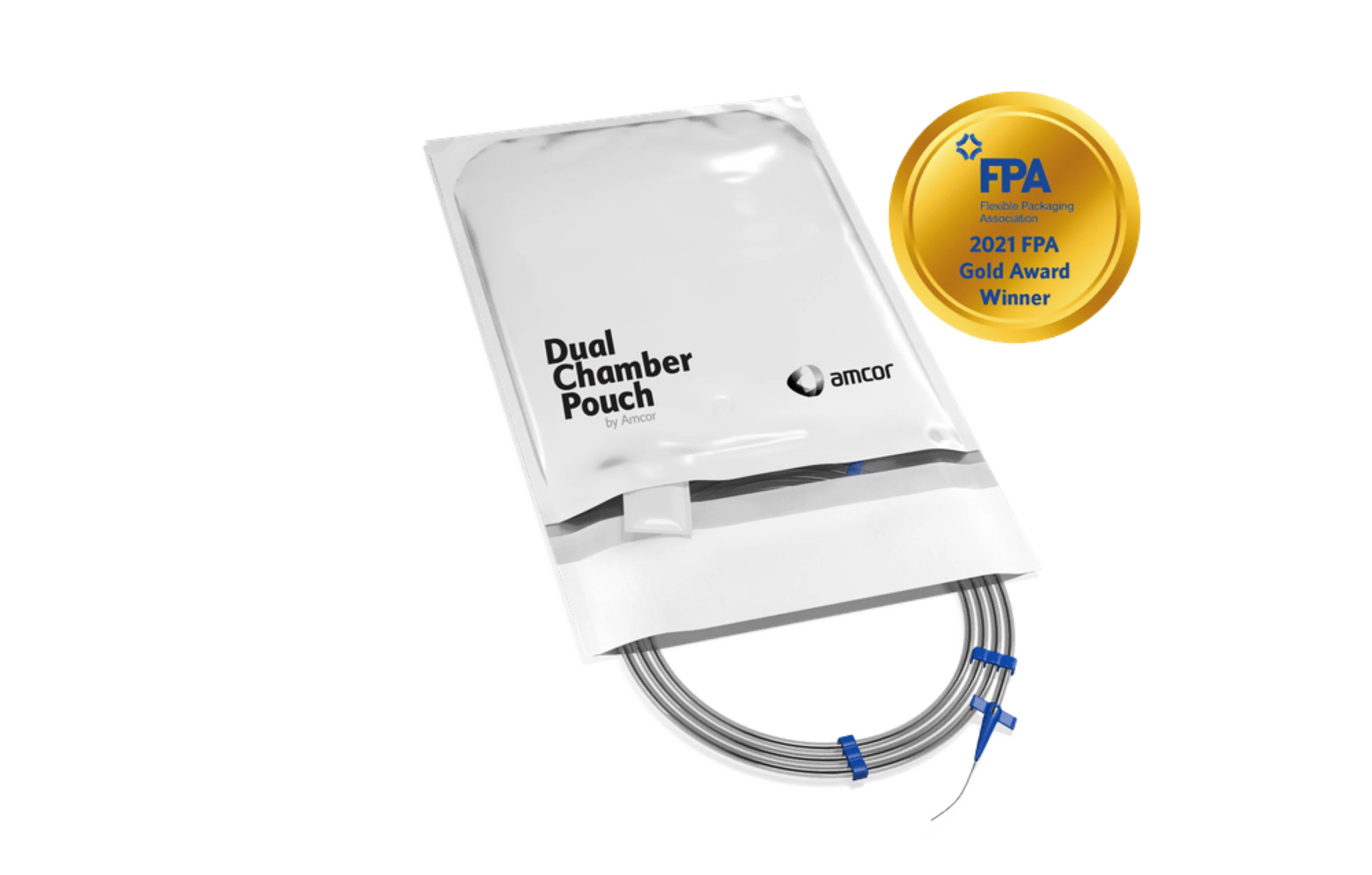 Medical device packaging - Dual Chamber Pouch